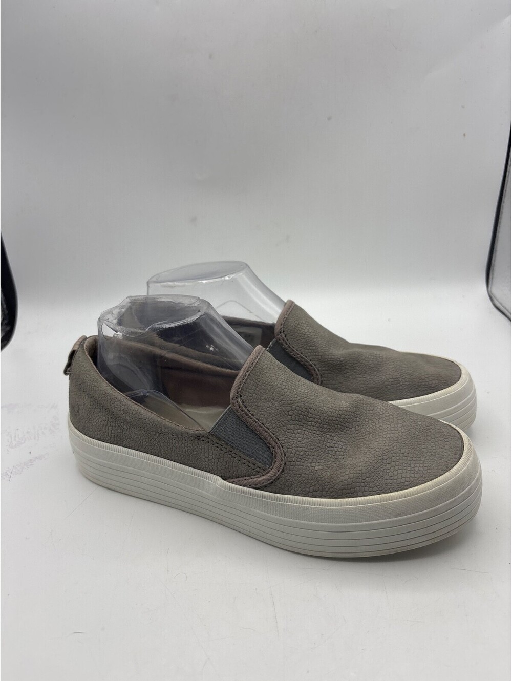 Sperry Slip on Shoes Womenes Size 7.5 brown leather